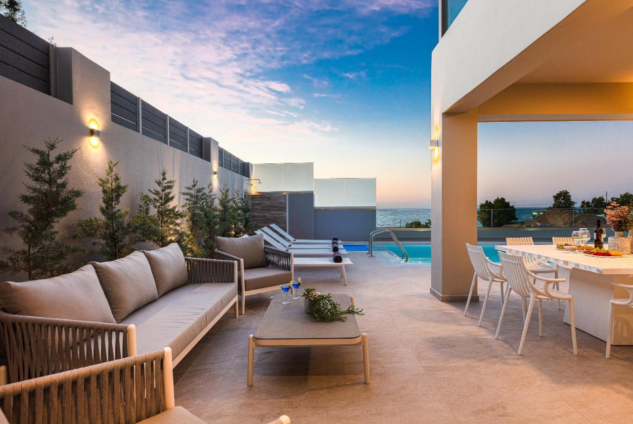 Lagoon Seaside Villa, Sumptuous Retreat,By Thinkvilla Panormos  Bagian luar foto