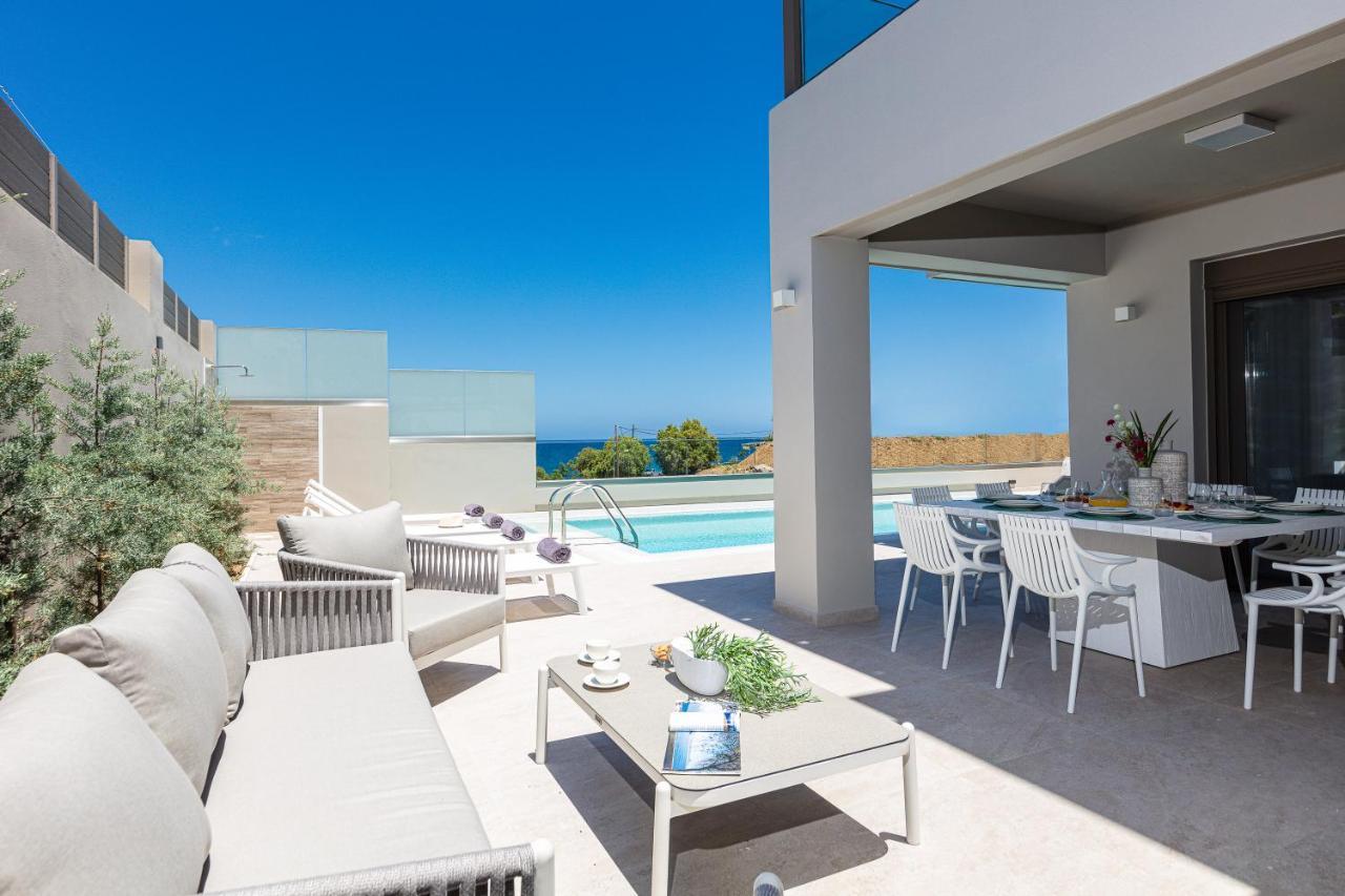 Lagoon Seaside Villa, Sumptuous Retreat,By Thinkvilla Panormos  Bagian luar foto