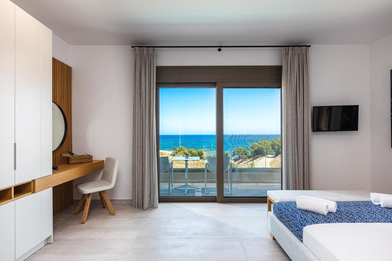 Lagoon Seaside Villa, Sumptuous Retreat,By Thinkvilla Panormos  Bagian luar foto