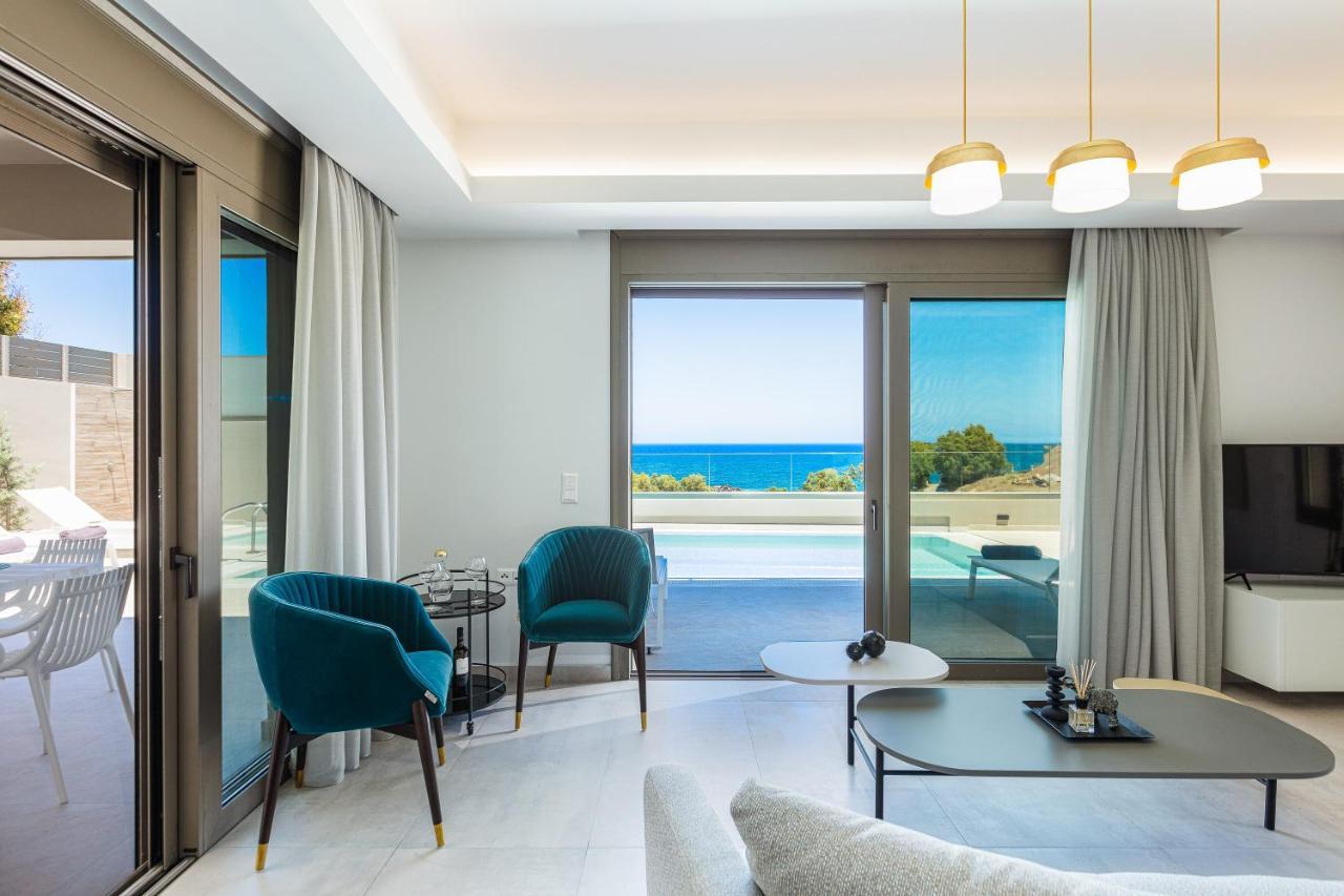 Lagoon Seaside Villa, Sumptuous Retreat,By Thinkvilla Panormos  Bagian luar foto
